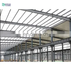 Semi Circle Metal Roofing Sheets Building Material Roof Truss Warehouse Structure Steel thumbnail-5