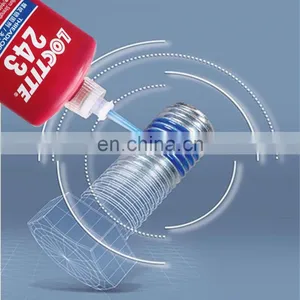 Loctiter 243Anaerobic Glue Threadlocker Medium Strength Blue 50ml 250ml 10ml Screw Glue Anti-loose Waterproof Seal Leak Proof thumbnail-5
