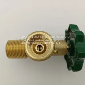 Forging Casting LPG Self Closing Brass Angle Valve thumbnail-2