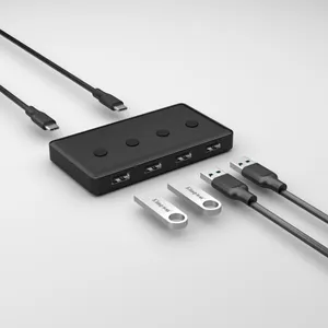 4 Port 10Gbps Rate Data USB 3.2 Hub thumbnail-2