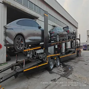 Export Trade Export Semi-trailer Passenger Car Transportation European Semi-trailer thumbnail-1