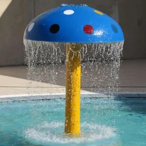 Factory Price Reliable Fiberglass Swimming Pool Water Park Play Equipment Water Park Mushroom For Sale thumbnail-5