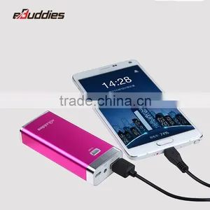 Promotional Metal 5200mah Single 18650 Battery Power Bank, Portable Chargers With LED Indicator thumbnail-5