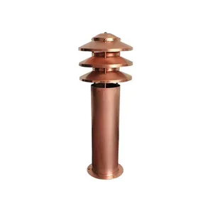Copper Roof Vent Cap Grills thumbnail-2
