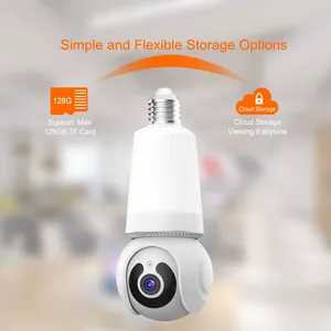 Ringsee 2MP WiFi Light Bulb Security Camera Indoor AI‑powered Motion Detection Two‑way Audio thumbnail-4
