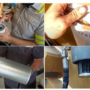 OEM Fuel Filter for SANY SY 215 Diesel Excavator Spare Parts for Engine Protection thumbnail-5