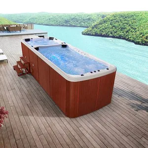 Swimming Pool Surfing Constant Temperature Intelligent Massage Villa Adult Children Super Large Water Play Pool thumbnail-1