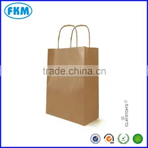 10, 50 Small, Medium, Large Kraft Twist Handle Paper Carrier Bags All Colours Quality Choice thumbnail-4