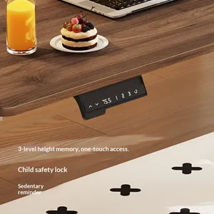 Adjustable Height Standing Coffee Table Desk Adjustable Height Desk Electric Adjustable Height Corner Desk thumbnail-3