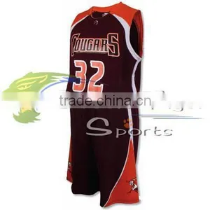 2015 New Design Custom Basketball Uniforms / American Basketball Uniforms / Customized thumbnail-5