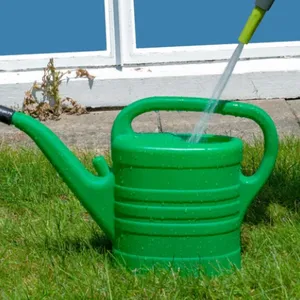 10L Ergonomic Plastic Watering Can With Adjustable Rose Nozzle for Precise Irrigation thumbnail-2