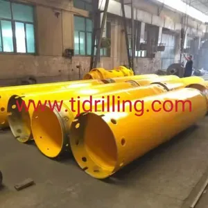 880/800mm Double Wall Casing Pipe With Bauer Screw Joint Used on Sany-sr285 Rotary Drill Rig for Bored Pile Foundation Work thumbnail-1