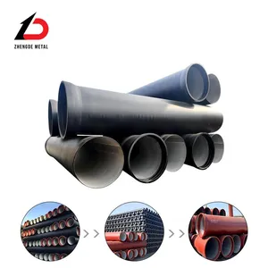 K9 Centrifugal Ductile Cast Iron Pipe for Potable Water Supply Drinking Water Pipeline ISO Certified Factory Price thumbnail-5
