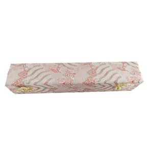 Xuan Paper Art Paper Hand Scroll Song Brocade Framed Brocade Box Set With Pink Color or Sky Blue Color Student Graduate Gift Set thumbnail-3