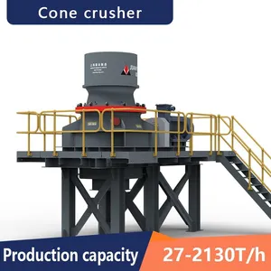 HST160 Hydraulic Cone Crusher for Hard Rock Mining Aggregate Production and Stone Crushing thumbnail-3