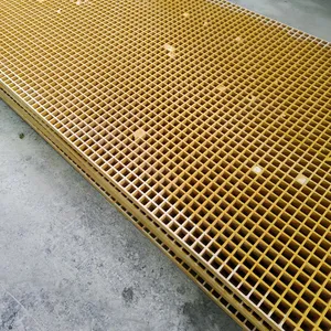 25mm Thickness FRP Molded Grating With Anti-Slip Surface and 1500kg/m² Load Capacity thumbnail-5