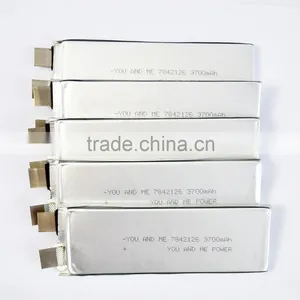 Rechargeable Lithium Polymer Battery 3.7v 3700mah thumbnail-4