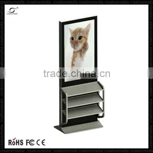 32-70 Inch Poster Stand Display Floor Displays for Supermarket Led Usb Flash Drive thumbnail-1
