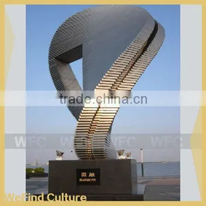 Special Large Stainless Steel Outdoor Sculpture for Square thumbnail-1