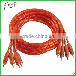 3 Pin Male To Male Jack Aux With Volume Control 3.5mm Audio Cable thumbnail-1