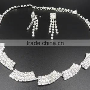 New Arrived Popular Fashion Elegance Charm Silver Jewelry Set thumbnail-4