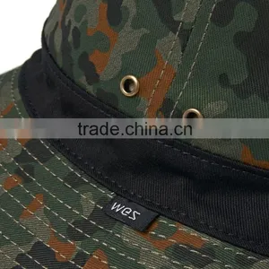 Stylish Camouflage Print Custom Camo Bucket Hat thumbnail-3