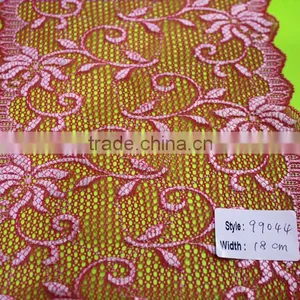 Red Lace Fabric for Women Panties Underwear thumbnail-1