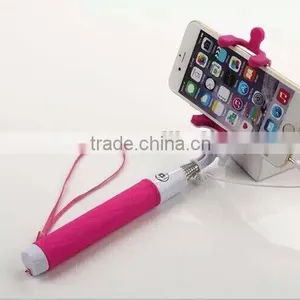 Wholesale Extendable Camera Tripod Handheld Colorful Wireless Monopod Bluetooth Selfie Stick Bluetooth Shutter Button thumbnail-2