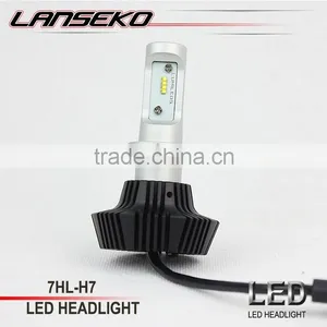 Excellent Heat Dissipation Car Accessories 4000lm 30w 12V Car Led Headlight h7 thumbnail-1