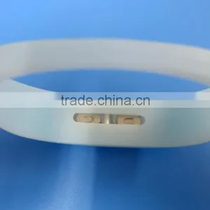 Silicone Bracelet LED Light Wave Vibration Cycling Equipment Use Bracelet Wholesale Direct thumbnail-2