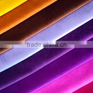 Modern Polyester Tricot Velvet Dining Chair Fleece Fabric For Restaurant And Upholstery thumbnail-6