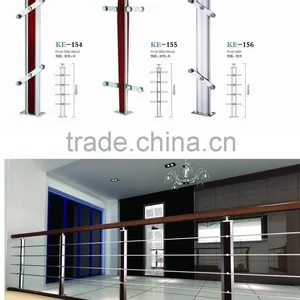 Good Quality Stainless Steel Stair Railing Post for Entrance Area thumbnail-1