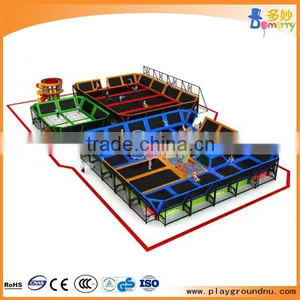 2016 Domerry Funniest Amusement Indoor Used Trampoline Playground thumbnail-3