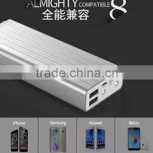 Remax Dual USB Ports Power Bank For Mobile Phone Vanguard Series 20000mAh LED Light Battery Power Bank For Mobile Phone TB-0350 thumbnail-6