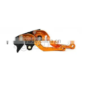 BJ-LS-002 Custom Gold Short Cnc Motorcycle Folding Lever for FJR 1300 thumbnail-3