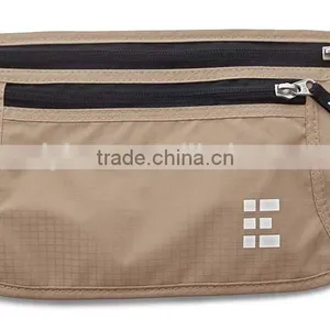 Waterproof Nylon Travel Money Belt RFID Blocking Wallet & Passport Holder thumbnail-2
