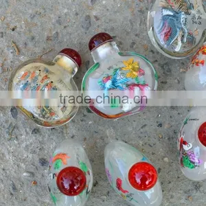 Glass Inner Painting Arts Snuff Bottle Gifts & Craft thumbnail-2
