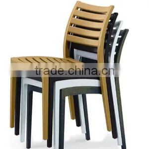 High Quality Stacking PP Plastic Armless Chair HYQ-01A thumbnail-1