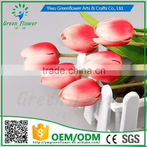 2016 Wholesale Multicolor 20" Real Touch Latex PU Artificial Flowers for Home Wedding Bridal Decoration thumbnail-2