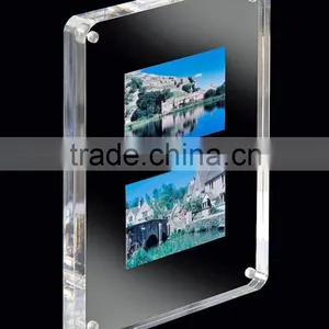 Customized Rectangle Magnetic Acrylic Photo Frame for Picture thumbnail-2