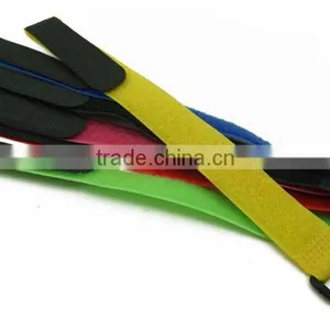 Nylon Buckle Adjustable Hook And Loop Straps Belt Wrap Cable Tie thumbnail-5