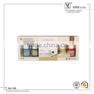 High Quality Wholesale 6Colors 25 ml Artist Acrylic Paint Set For Students thumbnail-1