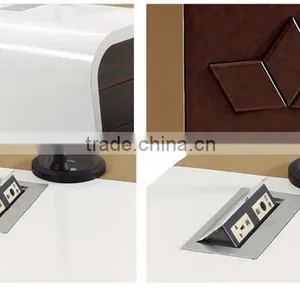 China Manufacturer OEM Fashionable Hotel Reception Table Design thumbnail-3