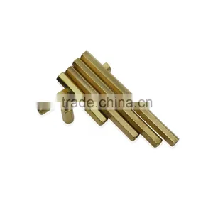 Customized CNC Machining Knulred Brass Standoff Screw thumbnail-5