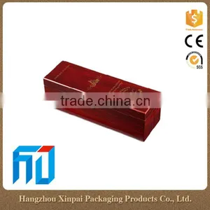 Custom Single Bottle Wooden Wine Gift Box With Accessories thumbnail-1