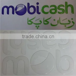 High Performance Clear Epoxy Domed Letters for Advertising thumbnail-1