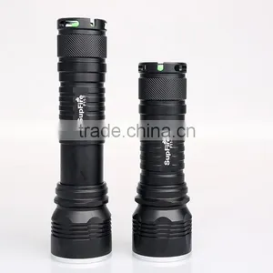 1100lumens New Design Rechargeable LED Torchlight F11-T 10W Flashlight With Focusing Zoom thumbnail-3