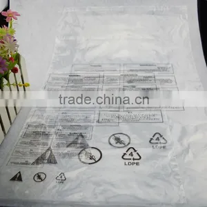6X9 Inch Wenyuhao Packing BAGS Clear Poly Mailers Plastic Sacks Bundle Bags 6 x 9" 1.5 Mil SUFFOCATION WARNING BAGS (100 Pack) thumbnail-3