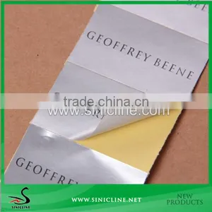 Sinicline Custom Made Silver Aluminium Sticker thumbnail-1