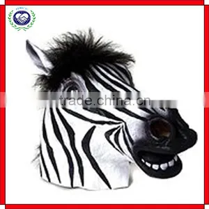 Halloween Cosplay Customized Design Horse Head Latex Mask thumbnail-1